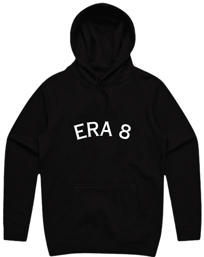 "Era 8" Hooded Pullover Sweatshirt