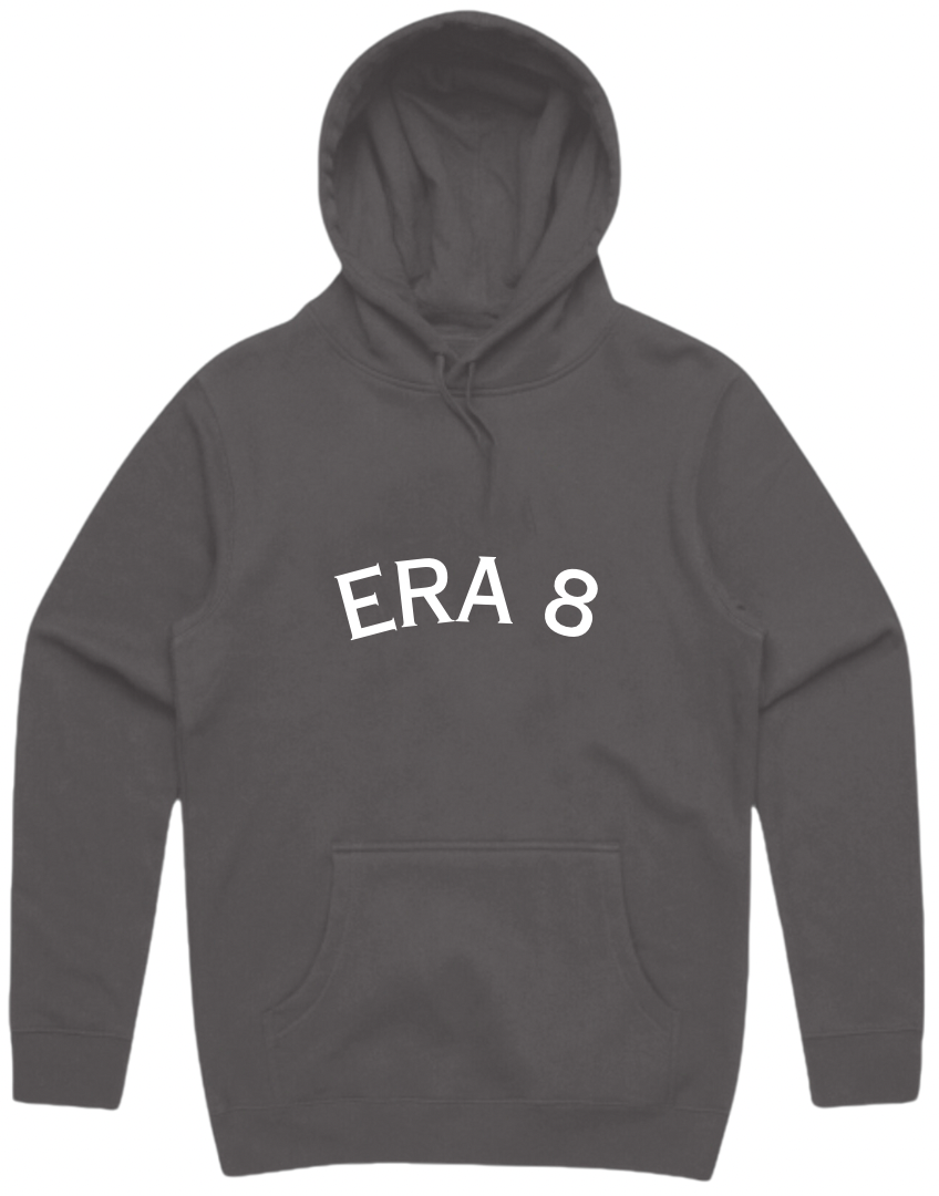 "Era 8" Hooded Pullover Sweatshirt