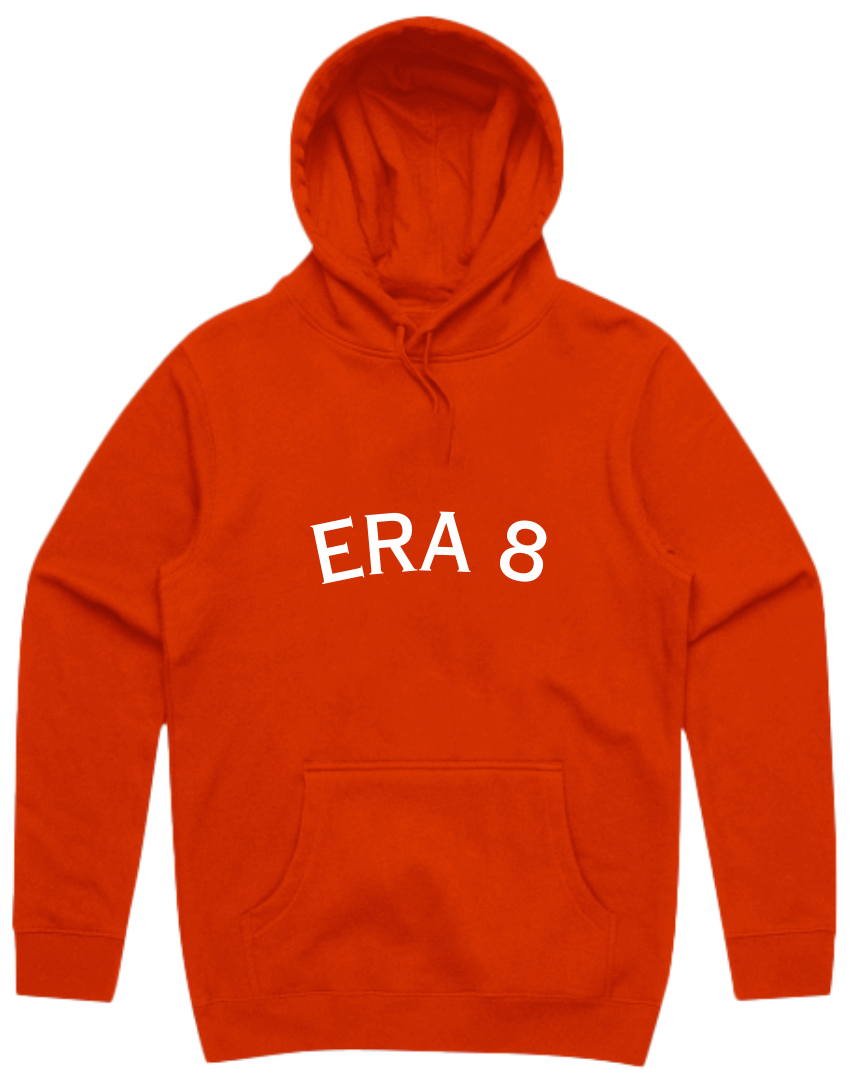 "Era 8" Hooded Pullover Sweatshirt