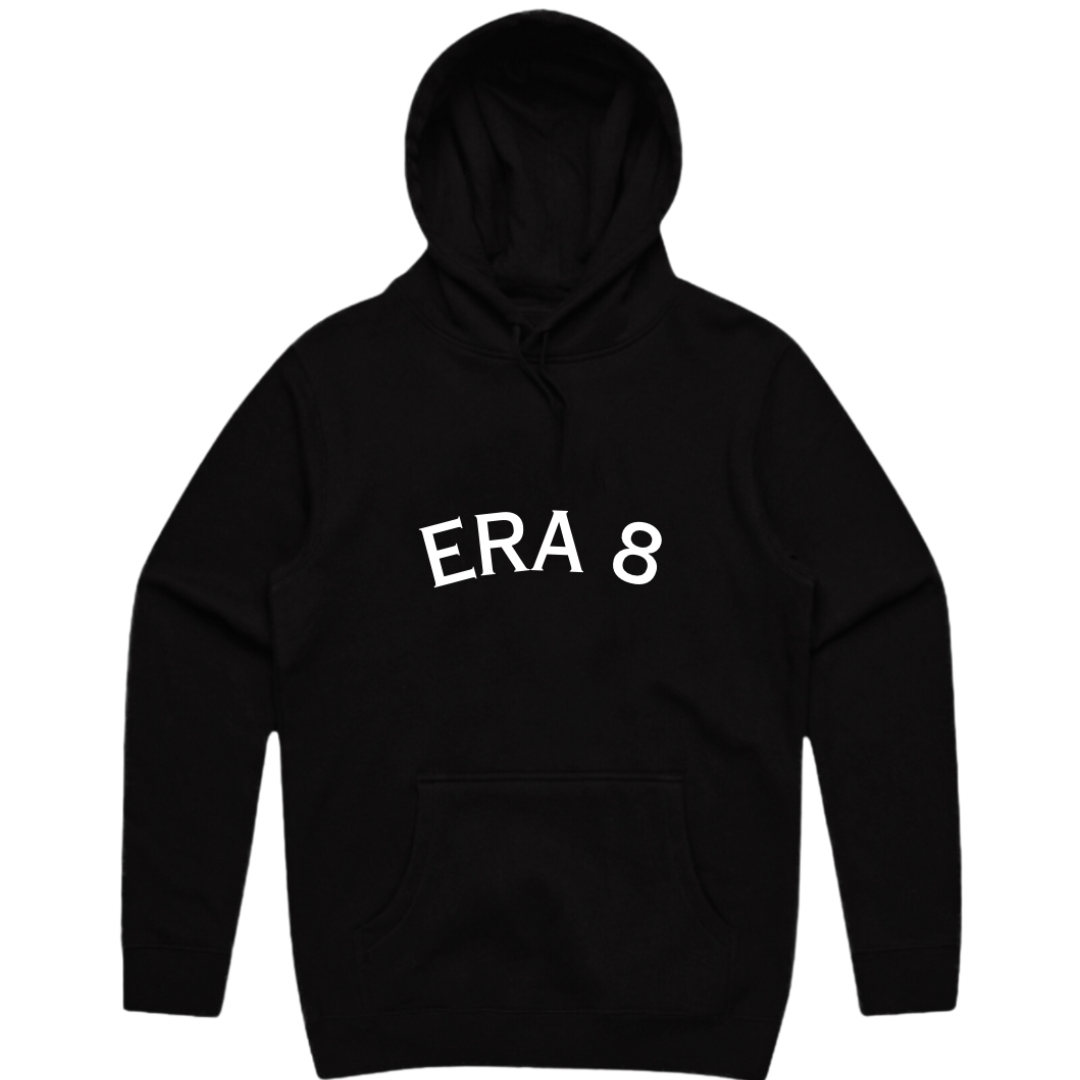 "Era 8" Hooded Pullover Sweatshirt