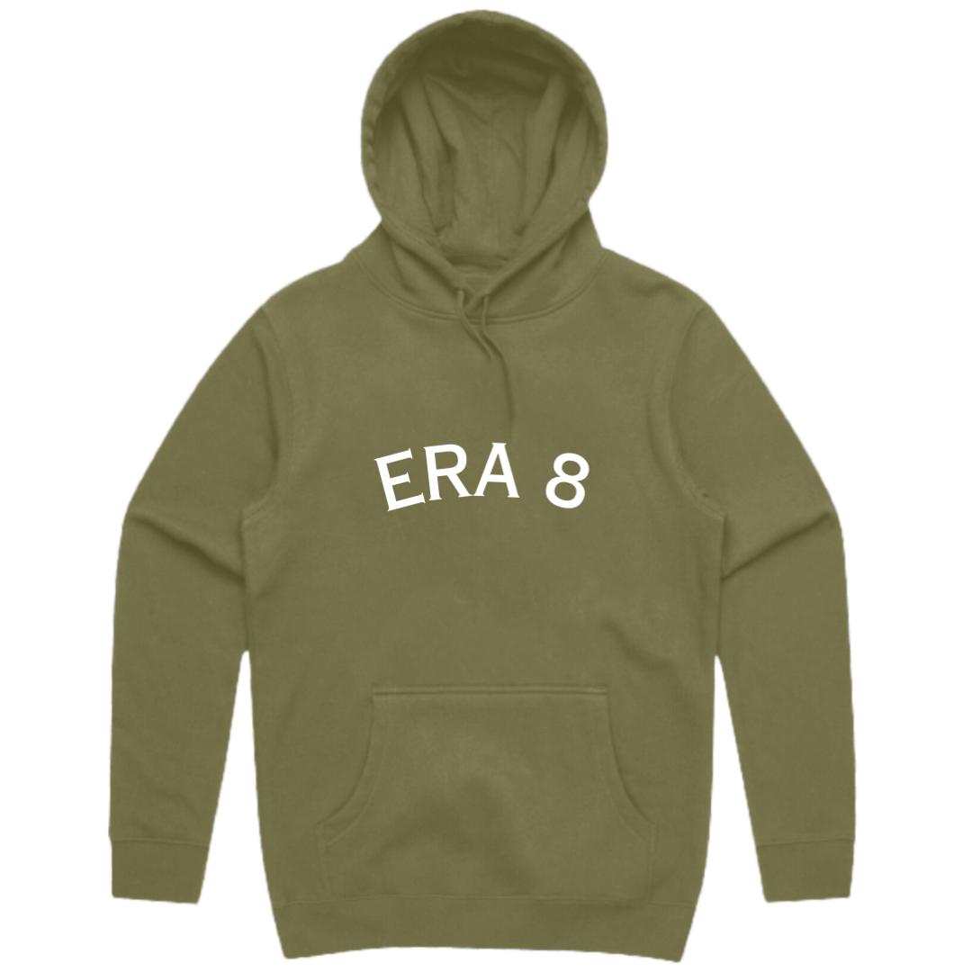 "Era 8" Hooded Pullover Sweatshirt