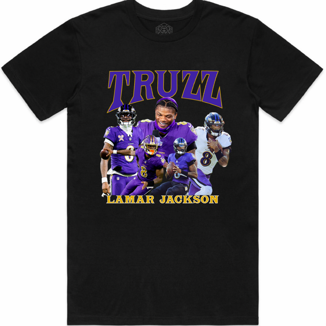 "Lamar Jackson Truzz" T-Shirt