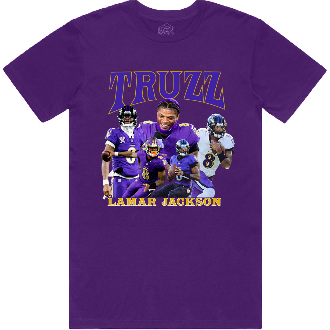 "Lamar Jackson Truzz" T-Shirt