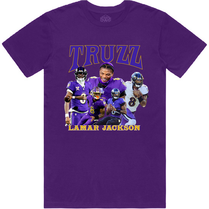 "Lamar Jackson Truzz" T-Shirt