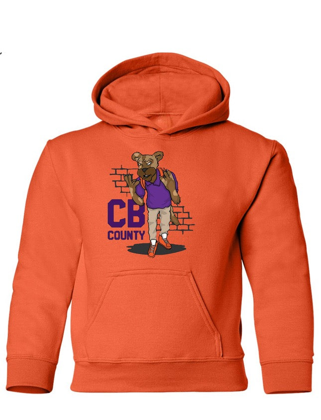 (Youth) "CB Goon" Black Hooded Pullover Sweatshirt